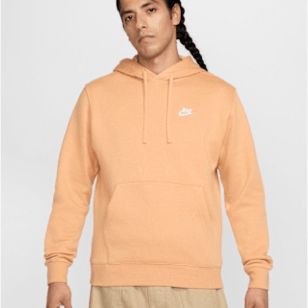 Nike Men's Peach Hoodie
